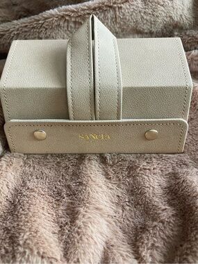 Sancia Australia Cream sunglasses Travel Case
